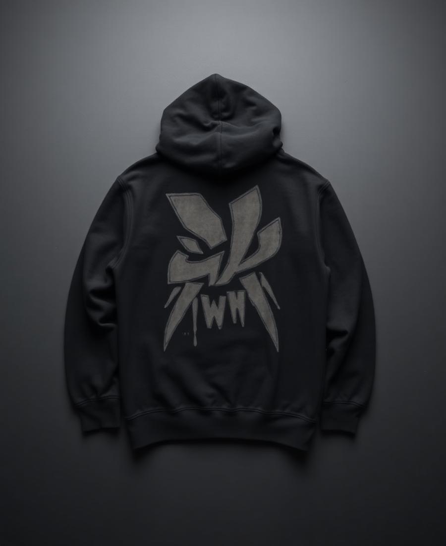 Void Heavyweight Hoodie — back view